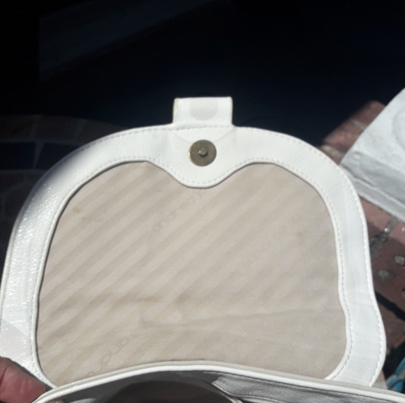 Genuine Leather Fringe Purse Bucket Bag Real Leather Boho Crossbody Handbag VTG - Picture 8 of 13